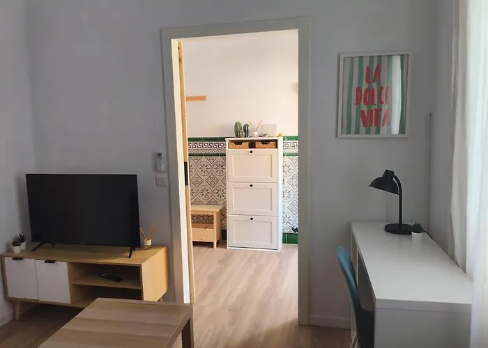 Casa Con Patio A 5 Min De La Playa - El Palo Semesterbostad Málaga